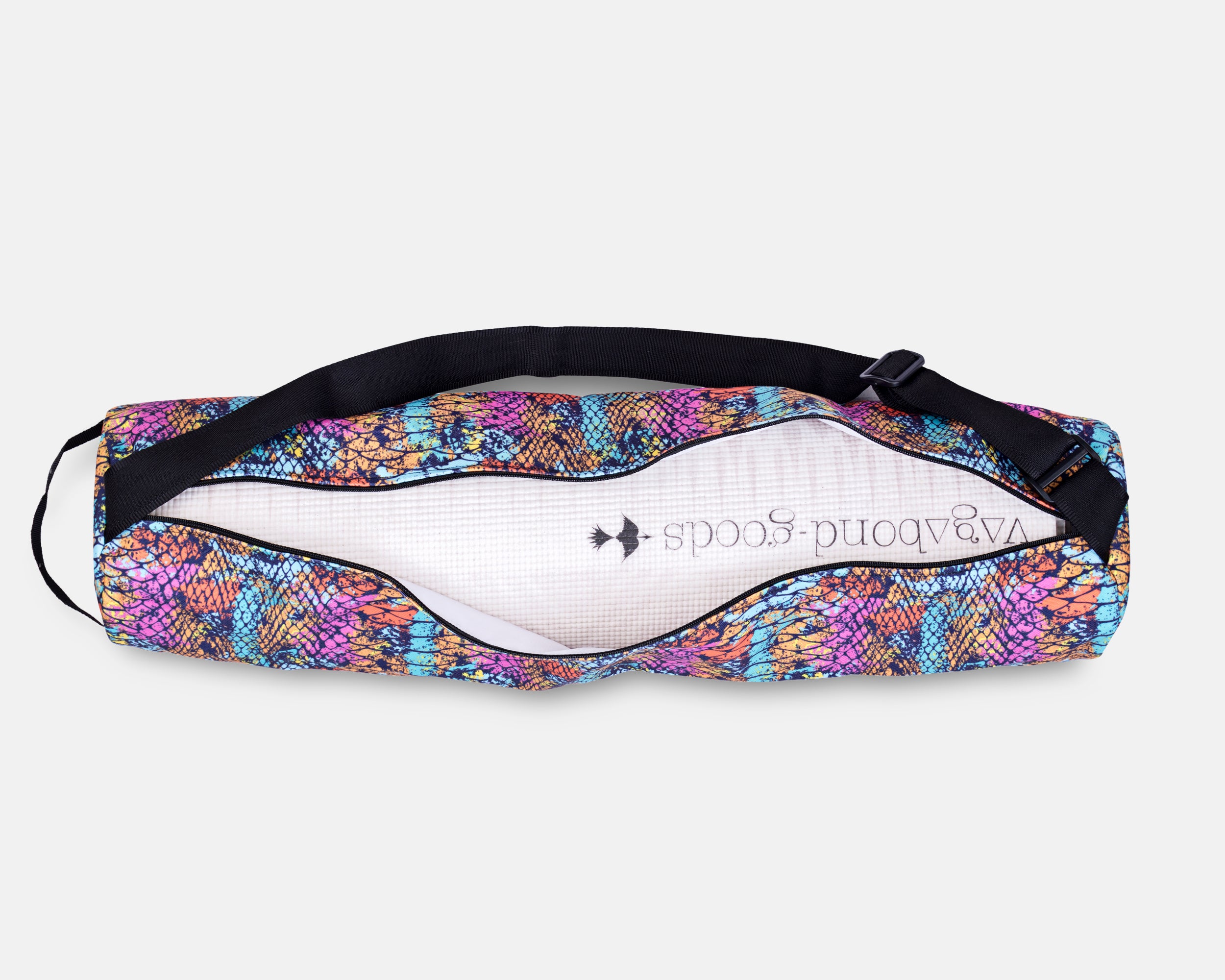 logo-print yoga mat and bag | Prada 